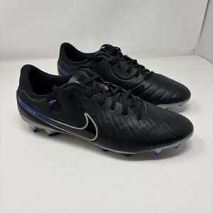 Nike Tiempo Legend 10 Academy FG MG Black Soccer Cleats New DV4337-040 Mens Sz 9